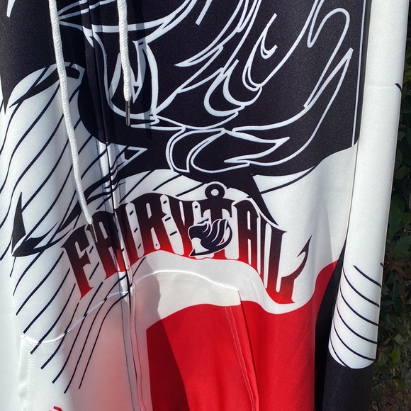 Calling All Anime Fans - Never Worn Fairytale Hoodie Size L - Picture 2 of 3
